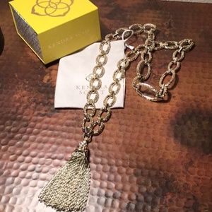 Kendra Scott Gold Necklace Rare